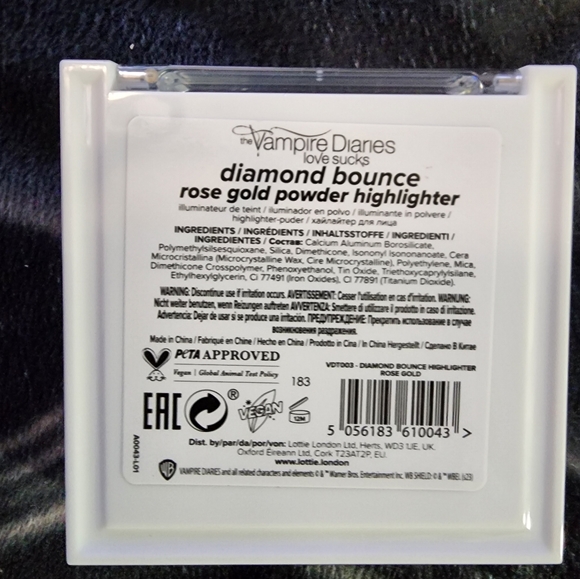 Lottie London Diamond rose gold highlighter - Picture 2 of 3